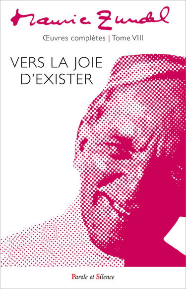 Couverture de Oeuvres complètes. Vol. 8. Vers la joie d'exister