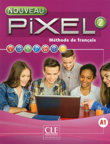 Couverture de Nouveau Pixel 2, A1 : méthode de français : livre de l'élève