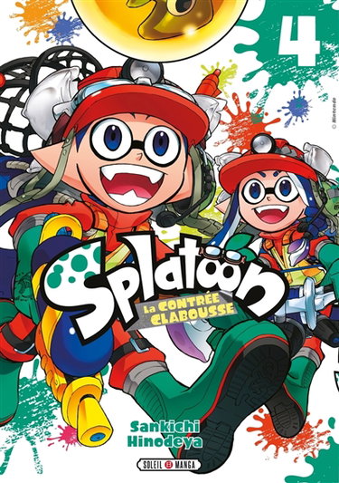 Couverture de Splatoon : la Contrée Clabousse. Vol. 4