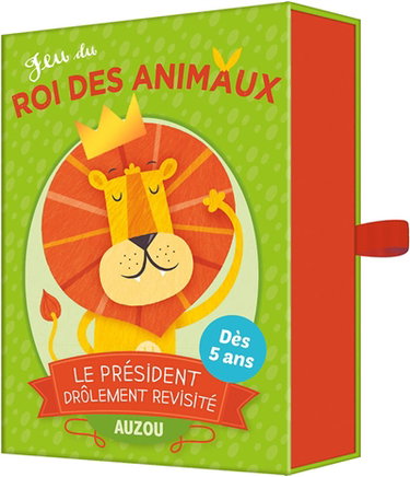 Couverture de Jeu du roi des animaux : le président drôlement revisité
