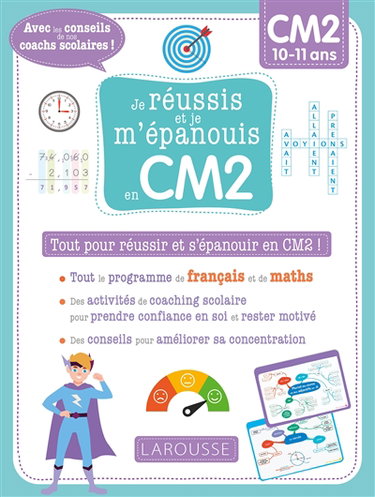 Couverture de Je réussis et je m'épanouis en CM2 : tout pour réussir et s'épanouir en CM2 ! : CM2, 10-11 ans