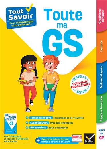 Couverture de Toute ma GS : tout savoir pour comprendre et progresser ! : nouveaux programmes