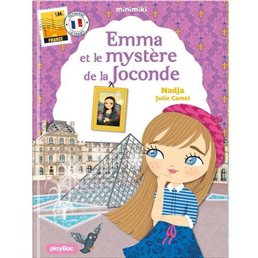 Couverture de Minimiki. Vol. 26. Emma et le mystère de la Joconde
