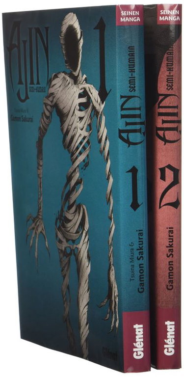 Couverture de Ajin : semi-humain pack T1-T2