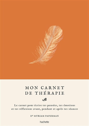 Couverture de Mon carnet de thérapie