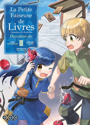 Couverture de La petite faiseuse de livres : ascendance of a bookworm : deuxième arc. Vol. 3