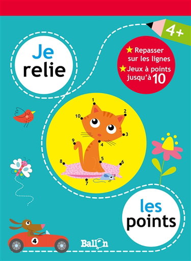 Couverture de Je relie les points : 4+