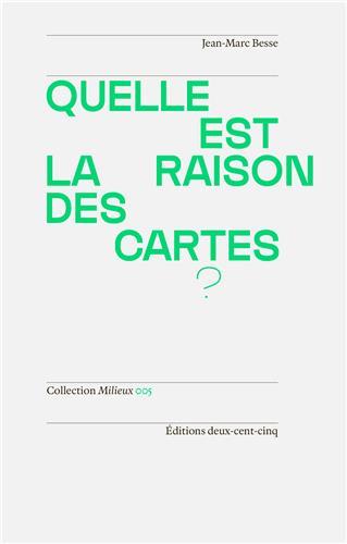Couverture de Quelle est la raison des cartes ?