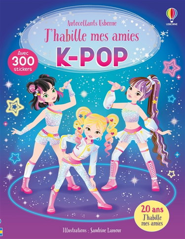 Couverture de J'habille mes amies K-pop : dès 5 ans