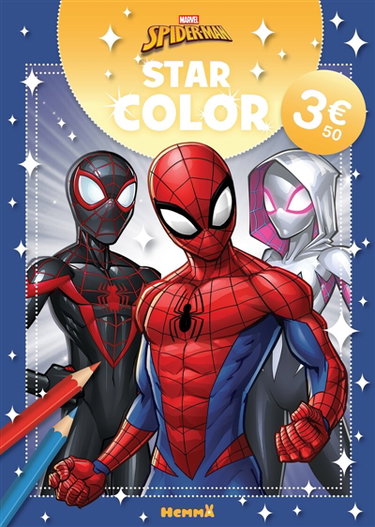 Couverture de Marvel Spider-Man : Star Color (Team Spider-Man)