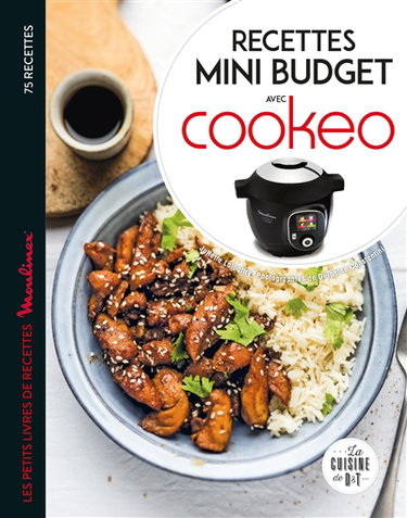 Couverture de Recettes mini budget avec Cookeo : 75 recettes
