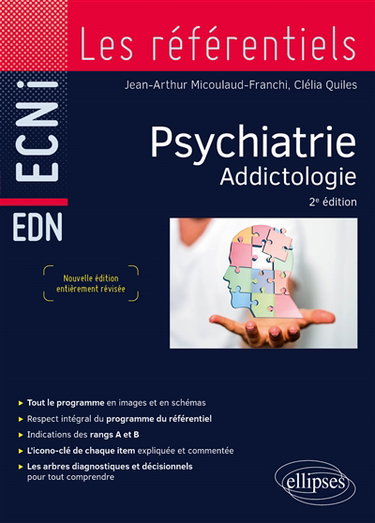 Couverture de Psychiatrie, addictologie