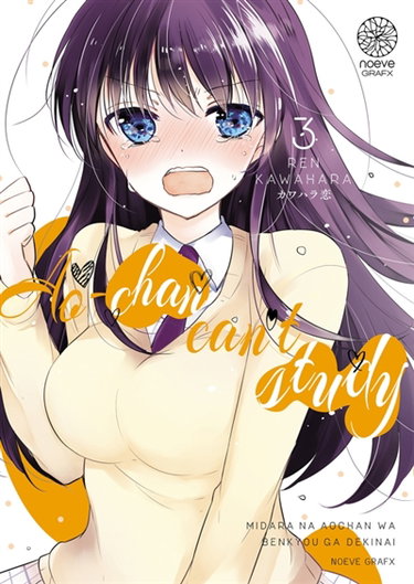 Couverture de Ao-chan can't study! : midara na Aochan wa benkyou ga dekinai. Vol. 3