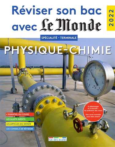 Couverture de Physique-chimie spécialité terminale par Faouzi Hakimi