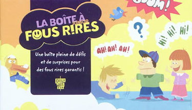 Couverture de La boîte à fous rires : junior