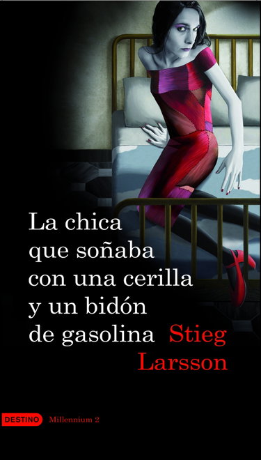 Couverture de La chica que soñaba con una cerilla y un bidón de gasolina (Serie Millennium 2)