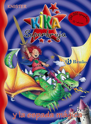 Couverture de Kika Superbruja y la espada mágica