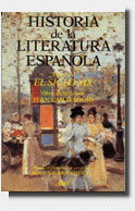 Couverture de Historia literatura española. El siglo XIX