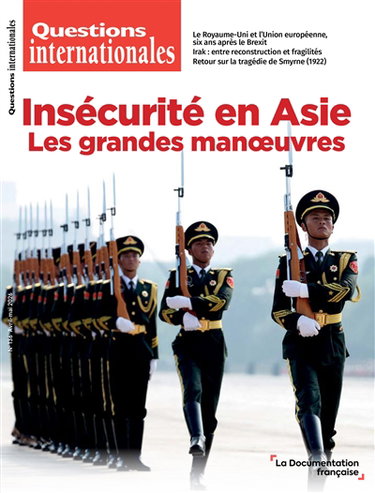 Couverture de Questions internationales, n° 136. Insécurité en Asie : les grandes manoeuvres