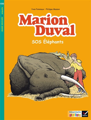 Couverture de Marion Duval : SOS éléphants
