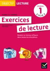 Couverture de Exercices de lecture, niveau 1 cycle 3 : devenir un lecteur efficace dans toutes les disciplines