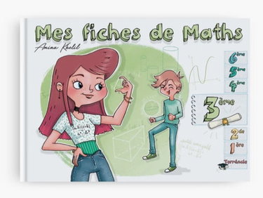 Couverture de Mes fiches de maths, 3e
