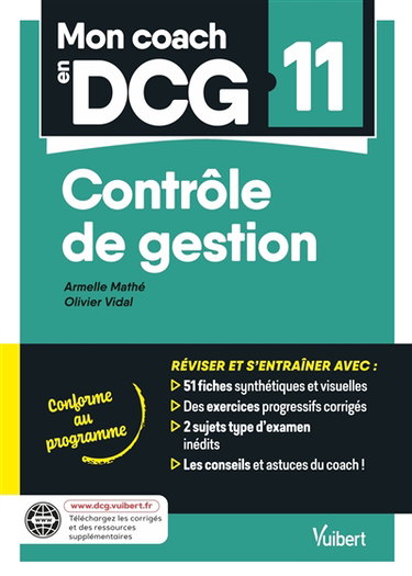 Couverture de Contrôle de gestion : DCG 11