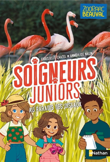 Couverture de Soigneurs juniors. Vol. 12. Au paradis des oiseaux