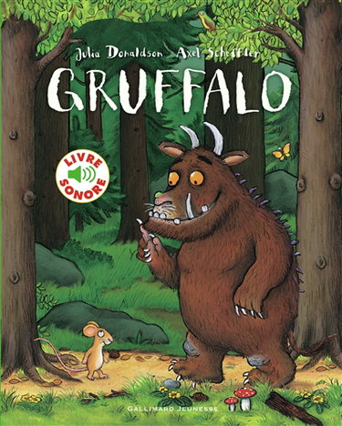 Couverture de Gruffalo : livre sonore par Julia Donaldson