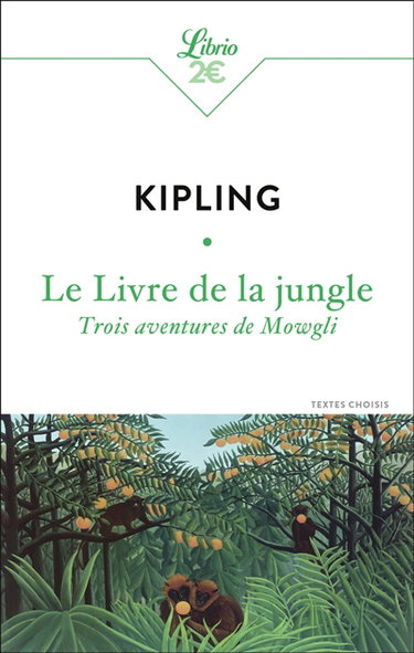 Couverture de Le livre de la jungle : trois aventures de Mowgli