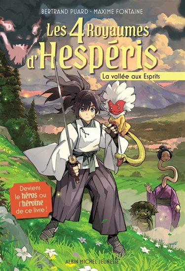 Couverture de Les 4 royaumes d'Hespéris. Vol. 1. La vallée aux esprits