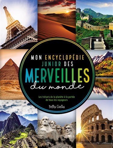 Couverture de Mon encyclopédie junior des merveilles du monde