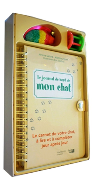 Couverture de Le journal de bord de mon chat par Jérôme Salord