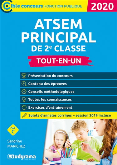 Couverture de ATSEM principal de 2e classe : tout-en-un, catégorie C : 2020