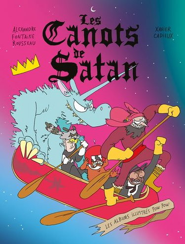 Couverture de Les canots de Satan
