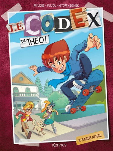 Couverture de Le codex de Théo !. Vol. 2. Barbe noire