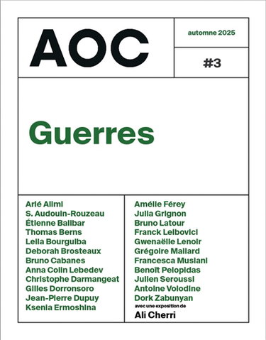 Couverture de AOC, n° 3. Guerres