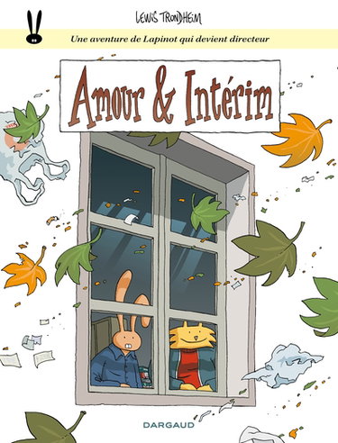 Couverture de Une aventure de Lapinot avec des revolvers et des chevaux. Vol. 4. Amour et intérim