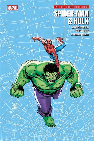 Couverture de Web of heroes collection. Vol. 3. Spider-Man & Hulk