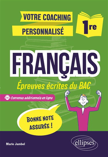 Couverture de Français 1re : épreuves écrites du bac