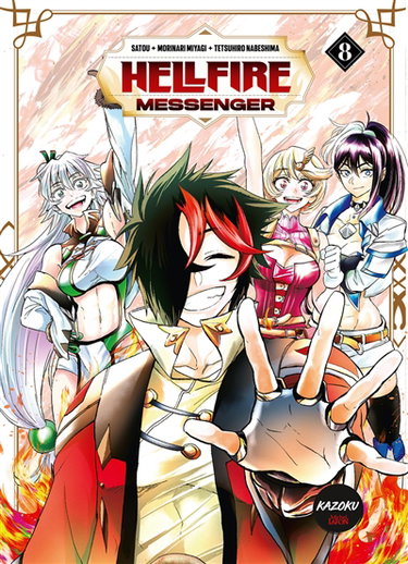 Couverture de Hellfire messenger. Vol. 8