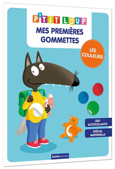 Couverture de Les couleurs : mes premières gommettes