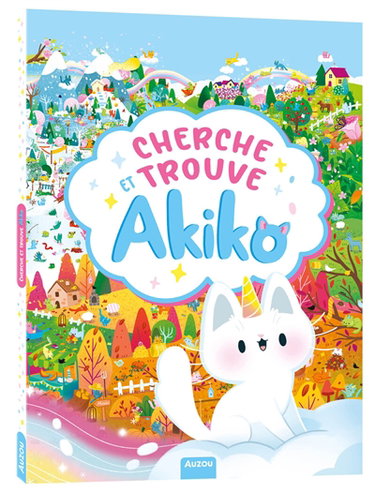 Couverture de Cherche et trouve Akiko