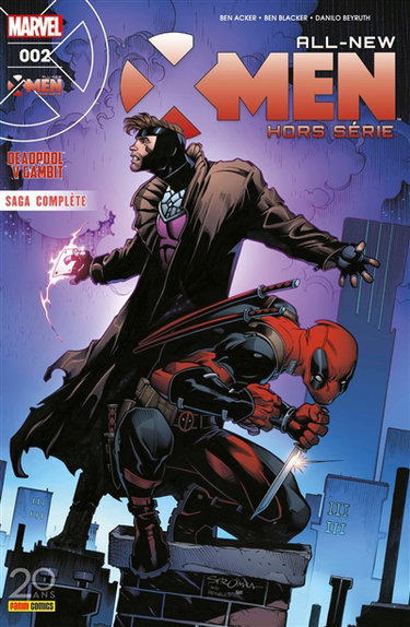 Couverture de All-New X-Men, hors-série, n° 2. Deadpool v Gambit : saga complète