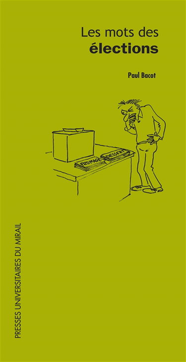 Couverture de Les mots des élections