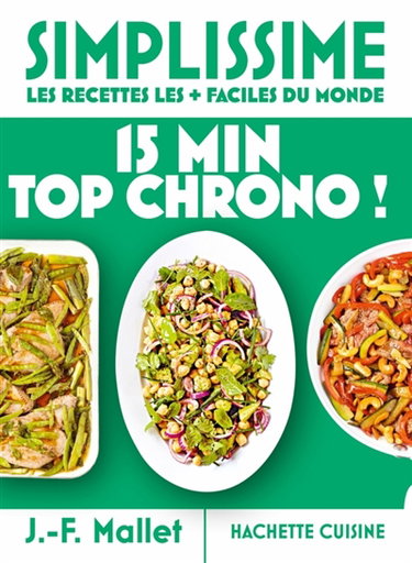 Couverture de Simplissime, les recettes les + faciles du monde : 15 min top chrono !