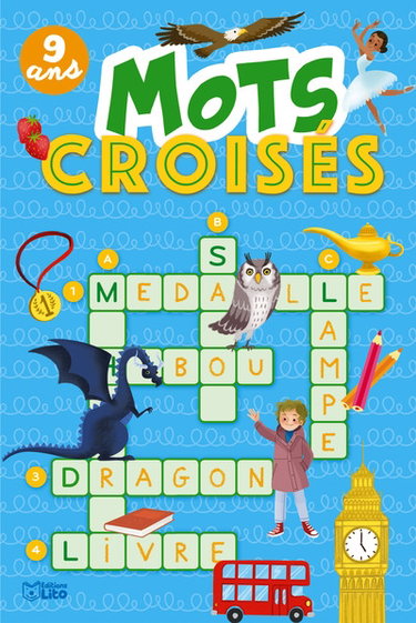 Couverture de Mots croisés : 9 ans