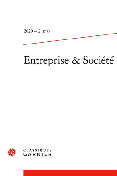 Couverture de Entreprise & société, n° 8. Entreprise et communs (2)