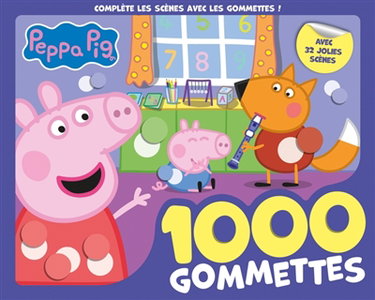 Couverture de Peppa Pig : 1000 gommettes