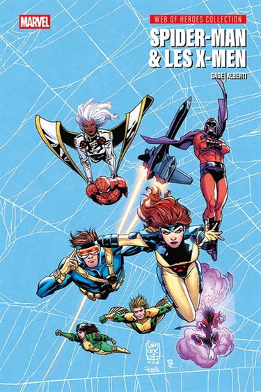 Couverture de Web of heroes collection. Vol. 2. Spider-Man & les X-Men